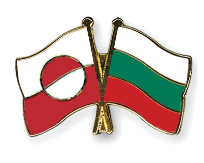 Fahnen Pins Grnland Bulgarien
