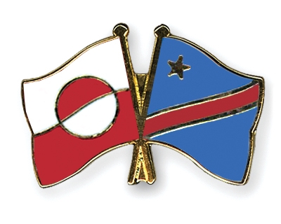 Fahnen Pins Grnland Kongo-Demokratische-Republik