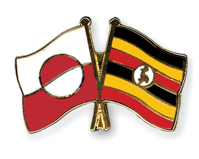 Fahnen Pins Grnland Uganda