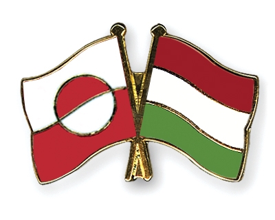Fahnen Pins Grnland Ungarn