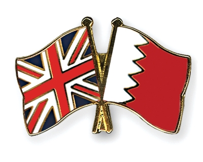 Fahnen Pins Grossbritannien Bahrain