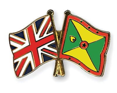Fahnen Pins Grossbritannien Grenada