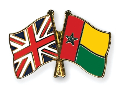 Fahnen Pins Grossbritannien Guinea-Bissau