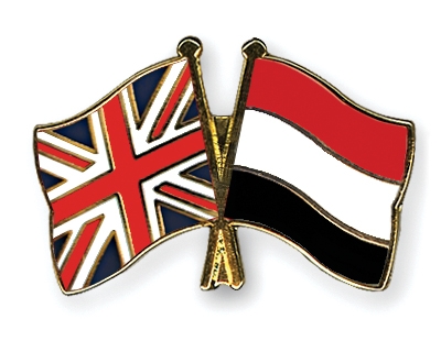 Fahnen Pins Grossbritannien Jemen
