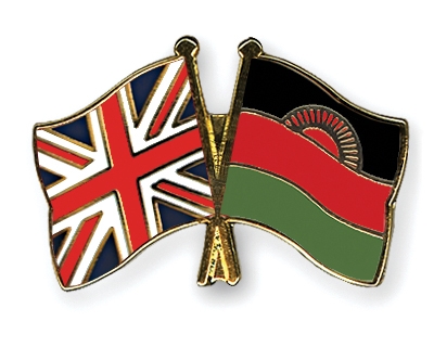 Fahnen Pins Grossbritannien Malawi