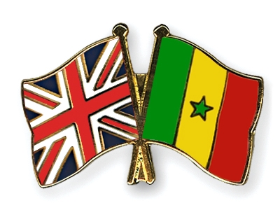 Fahnen Pins Grossbritannien Senegal