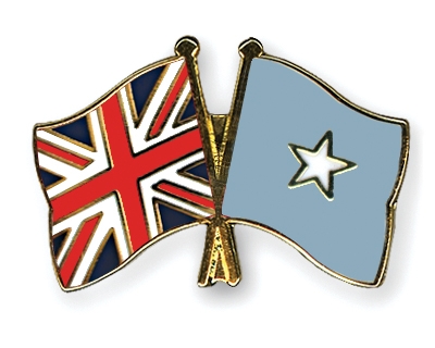 Fahnen Pins Grossbritannien Somalia