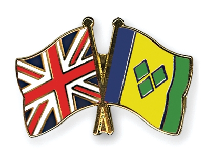 Fahnen Pins Grossbritannien St-Vincent-und-die-Grenadinen