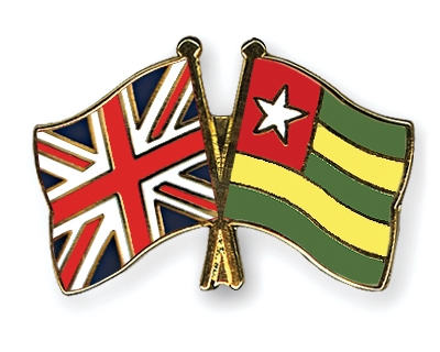 Fahnen Pins Grossbritannien Togo