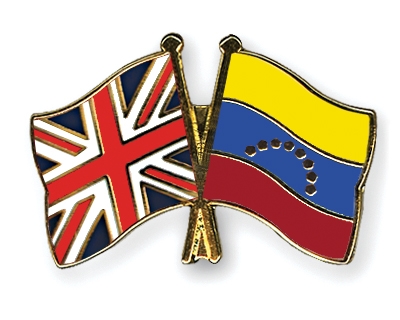 Fahnen Pins Grossbritannien Venezuela
