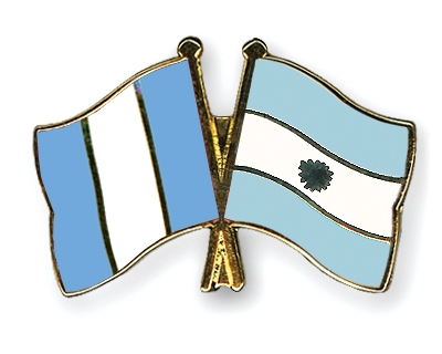 Fahnen Pins Guatemala Argentinien