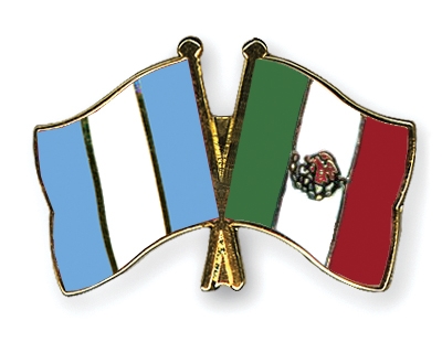 Fahnen Pins Guatemala Mexiko