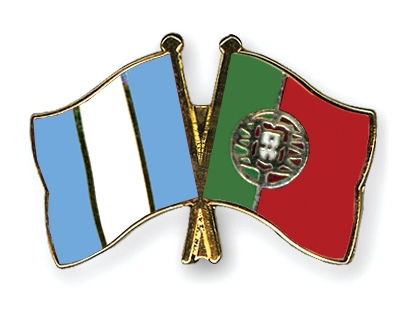 Fahnen Pins Guatemala Portugal