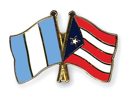 Fahnen Pins Guatemala Puerto-Rico