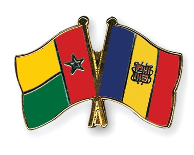 Fahnen Pins Guinea-Bissau Andorra