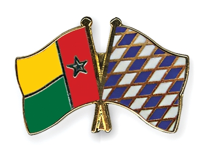 Fahnen Pins Guinea-Bissau Bayern