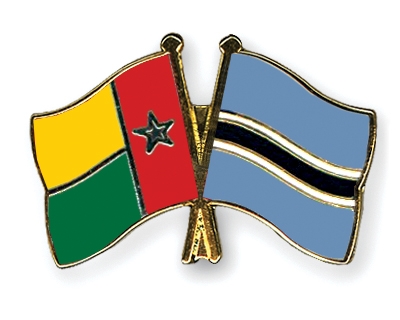 Fahnen Pins Guinea-Bissau Botsuana