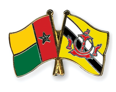 Fahnen Pins Guinea-Bissau Brunei-Darussalam