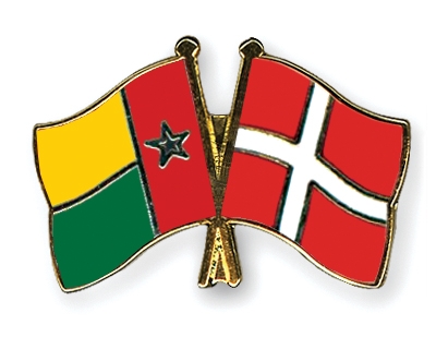 Fahnen Pins Guinea-Bissau Dnemark