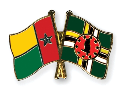 Fahnen Pins Guinea-Bissau Dominica