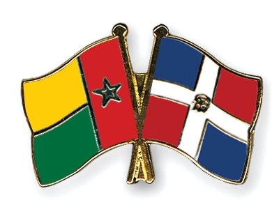 Fahnen Pins Guinea-Bissau Dominikanische-Republik