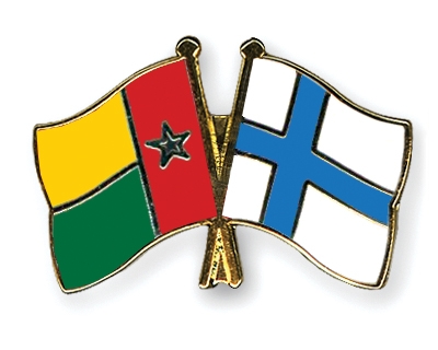 Fahnen Pins Guinea-Bissau Finnland