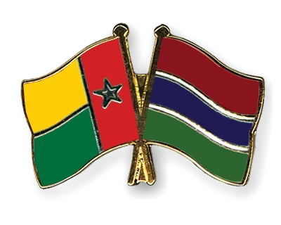 Fahnen Pins Guinea-Bissau Gambia