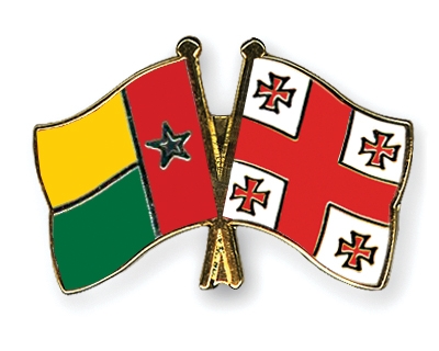 Fahnen Pins Guinea-Bissau Georgien