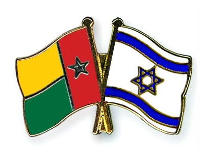 Fahnen Pins Guinea-Bissau Israel