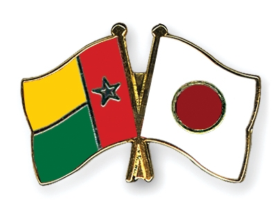 Fahnen Pins Guinea-Bissau Japan