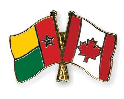 Fahnen Pins Guinea-Bissau Kanada