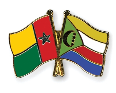 Fahnen Pins Guinea-Bissau Komoren