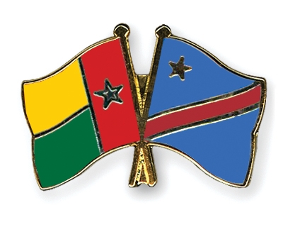 Fahnen Pins Guinea-Bissau Kongo-Demokratische-Republik