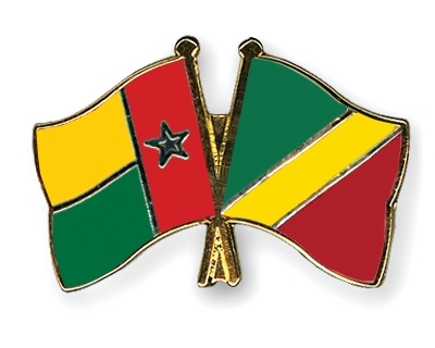 Fahnen Pins Guinea-Bissau Kongo-Republik