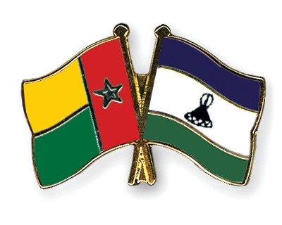 Fahnen Pins Guinea-Bissau Lesotho