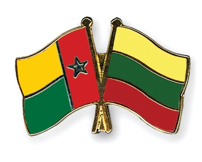 Fahnen Pins Guinea-Bissau Litauen