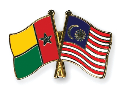 Fahnen Pins Guinea-Bissau Malaysia