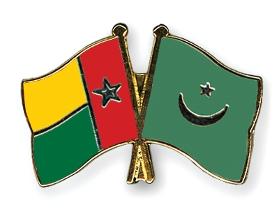 Fahnen Pins Guinea-Bissau Mauretanien