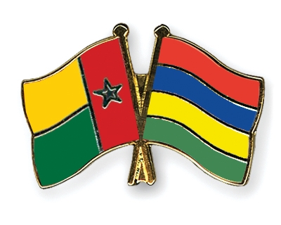 Fahnen Pins Guinea-Bissau Mauritius