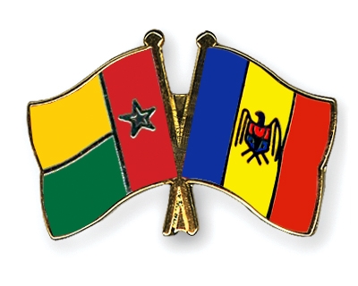 Fahnen Pins Guinea-Bissau Moldau