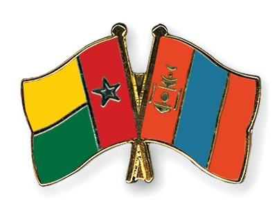 Fahnen Pins Guinea-Bissau Mongolei
