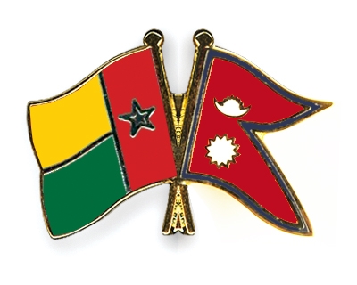 Fahnen Pins Guinea-Bissau Nepal