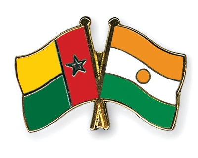Fahnen Pins Guinea-Bissau Niger