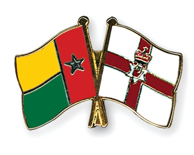 Fahnen Pins Guinea-Bissau Nordirland