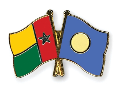 Fahnen Pins Guinea-Bissau Palau