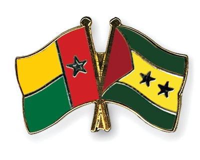 Fahnen Pins Guinea-Bissau Sao-Tome-und-Principe