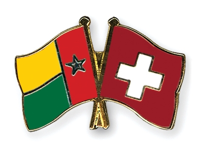 Fahnen Pins Guinea-Bissau Schweiz