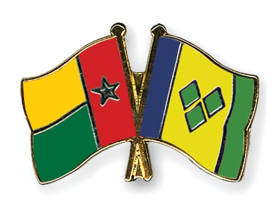 Fahnen Pins Guinea-Bissau St-Vincent-und-die-Grenadinen