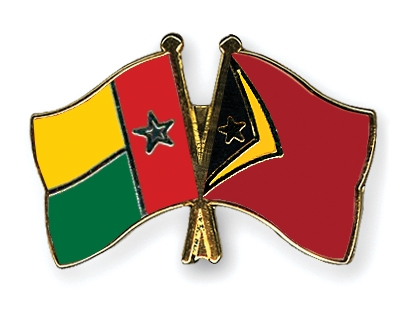 Fahnen Pins Guinea-Bissau Timor-Leste