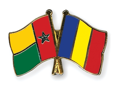 Fahnen Pins Guinea-Bissau Tschad